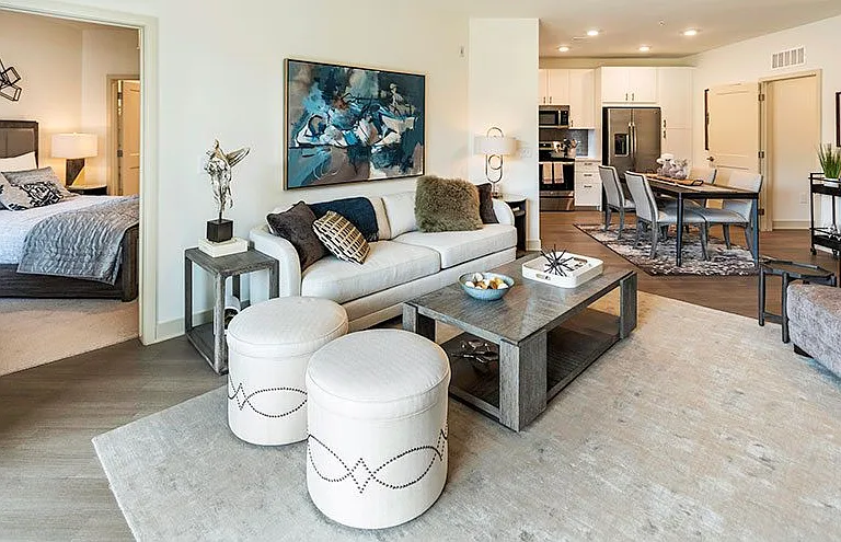 Model Living Area
