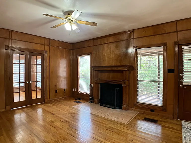 Living Room, fireplace
