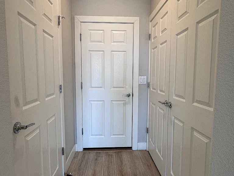 Garage entrance