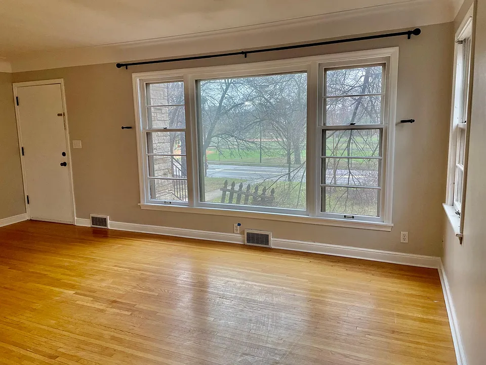large window in living room