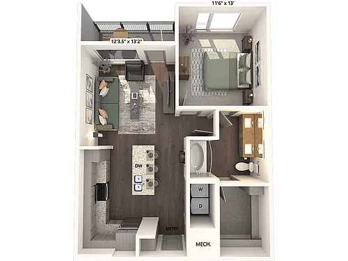 Floor plan A4-755-G