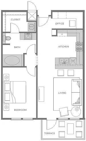 Floor plan A12