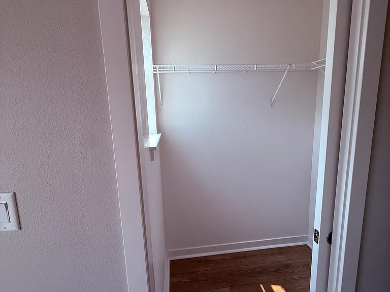 Bedroom 3 closet.
