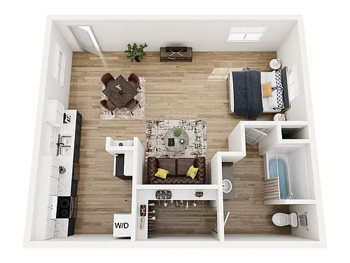 Floor plan Lady Bird
