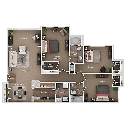 Floor plan Boardwalk (D2)