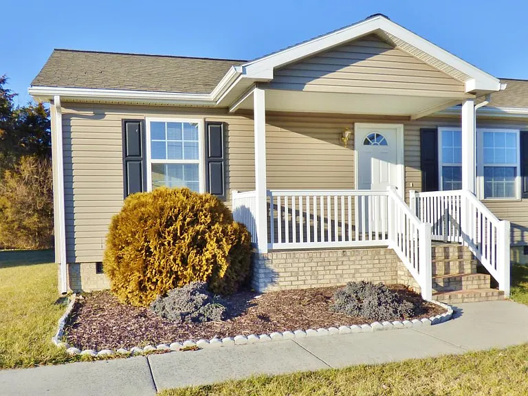 Front of duplex