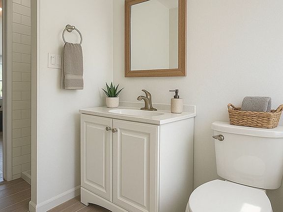 New staged bath