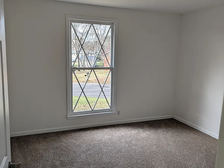 bedroom 3- recently replaced window (not pictured)