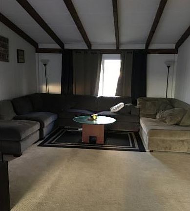 Living room with sectional