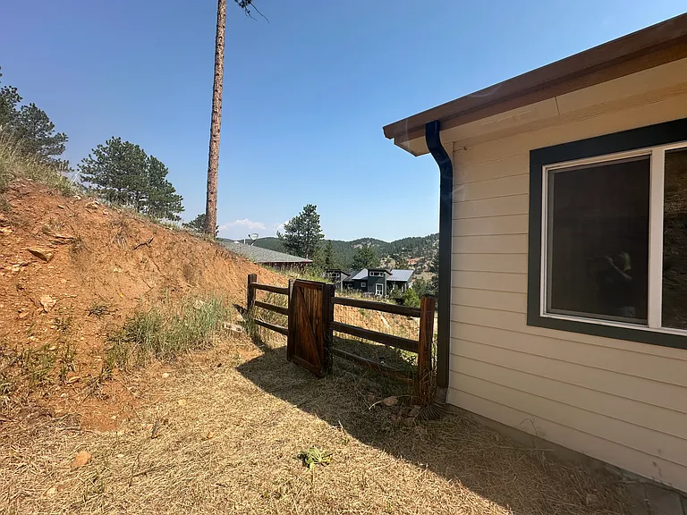 Back patio / yard