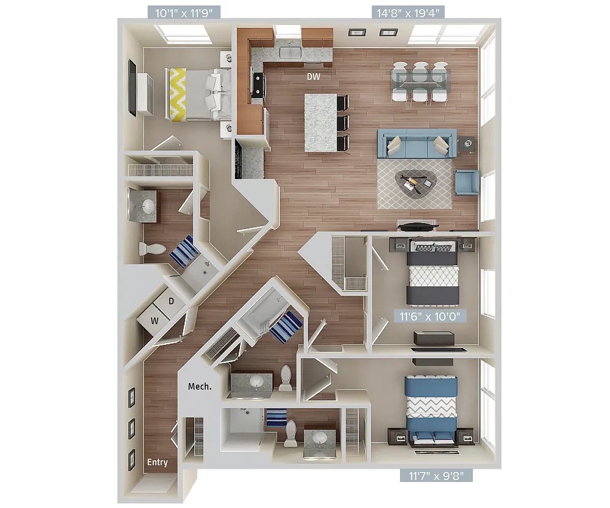 Floor plan 213