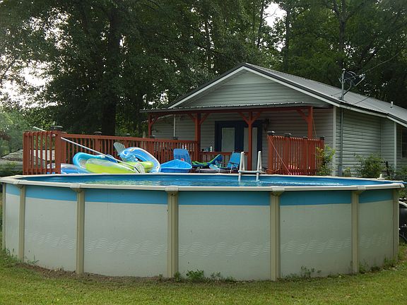 Pool with deck