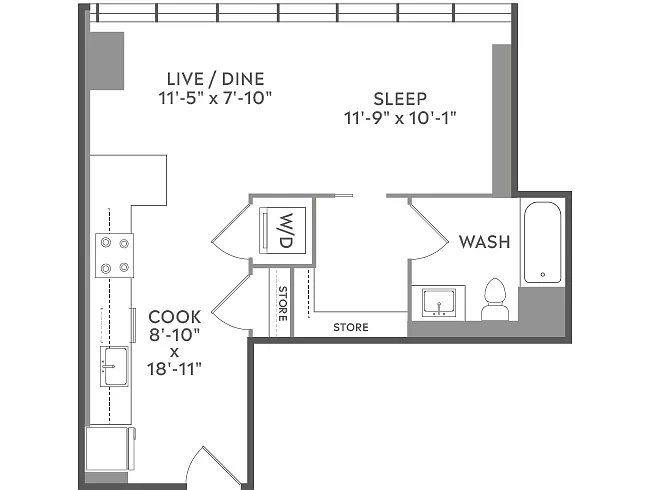 Floor plan E2