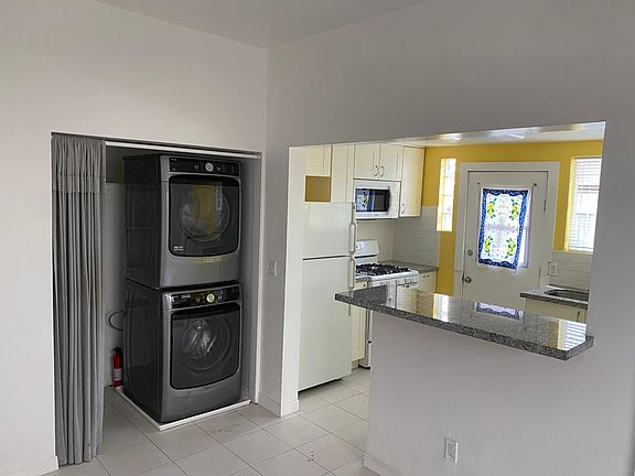 Washer & Dryer inside the unit!