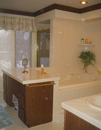 Master bath inc. jacuzzi