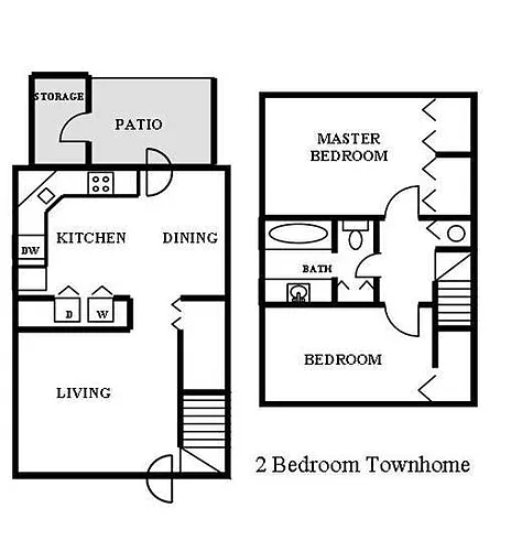 Floor plan 2 Bedroom