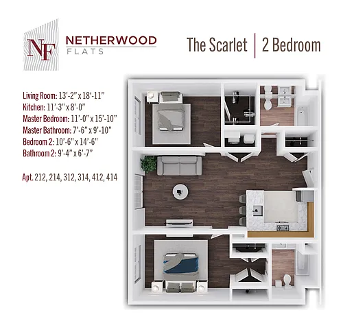 Floor plan Scarlet