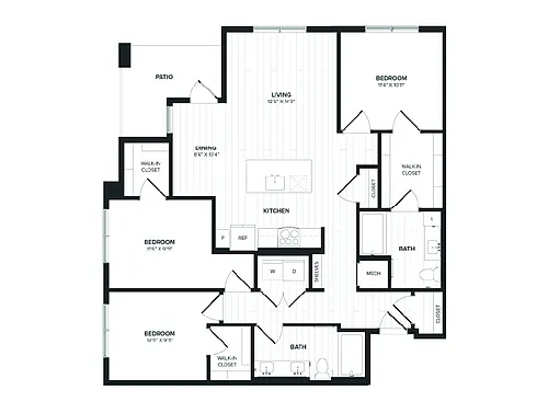 Floor plan C1a