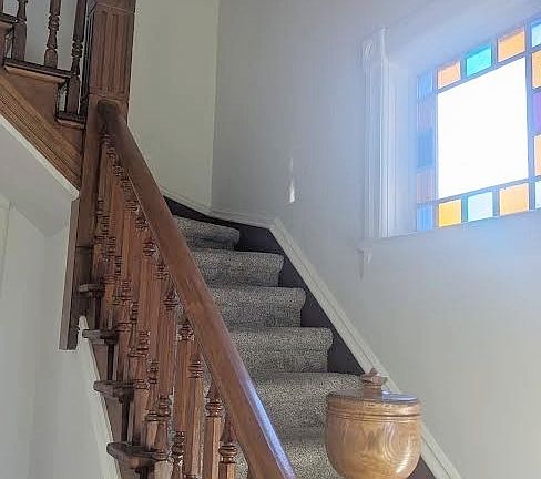 stairwell from main entry