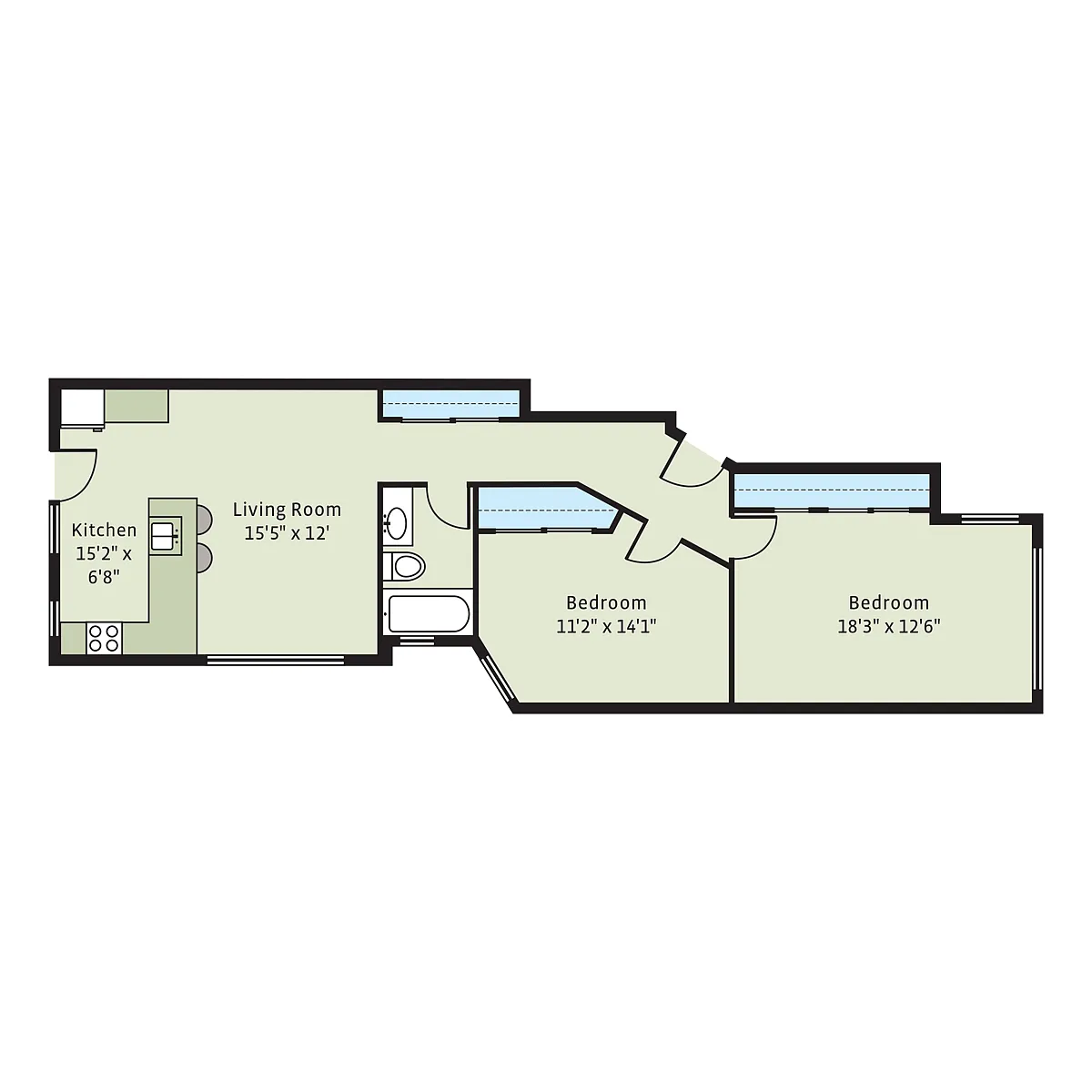 Floor plan 5350-2B2