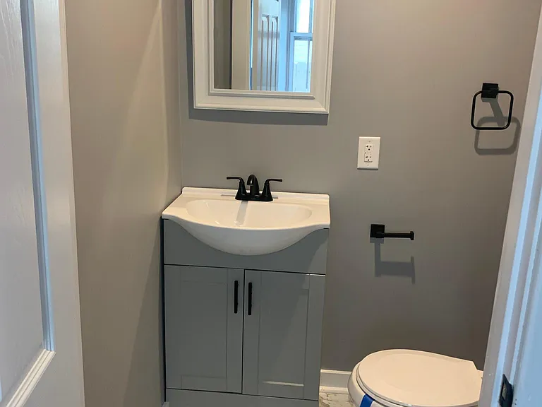 First floor half-bath