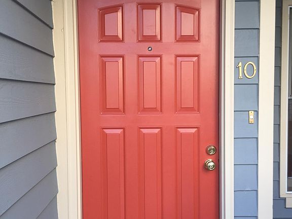The front door