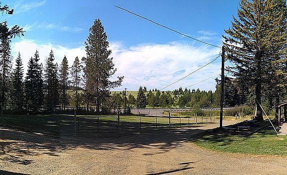 View from the shop