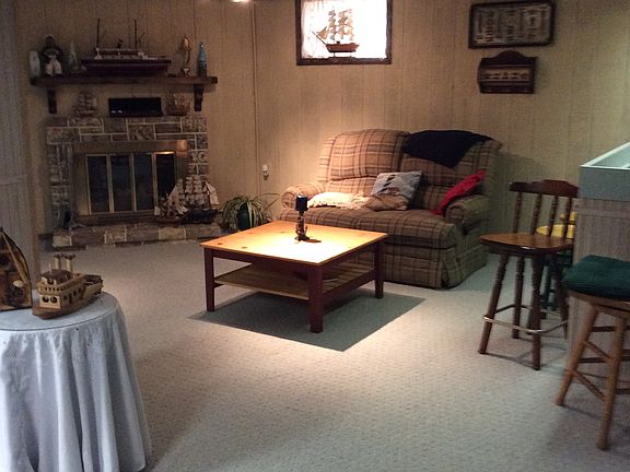 Man cave  remote gas firepla