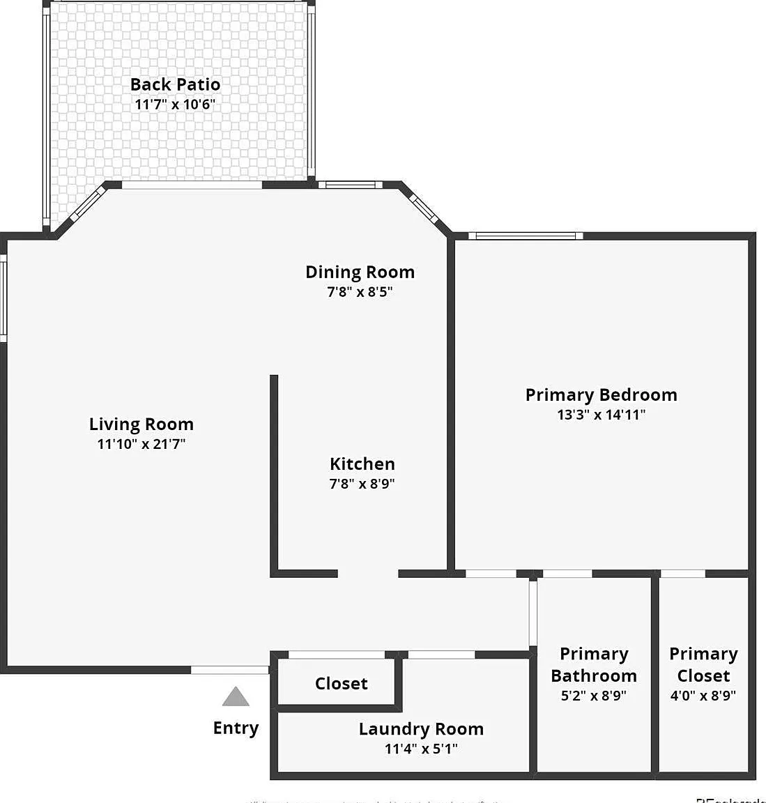 1 bed, 1.0 bath, 800 sqft, $1,350 — Photo 1
