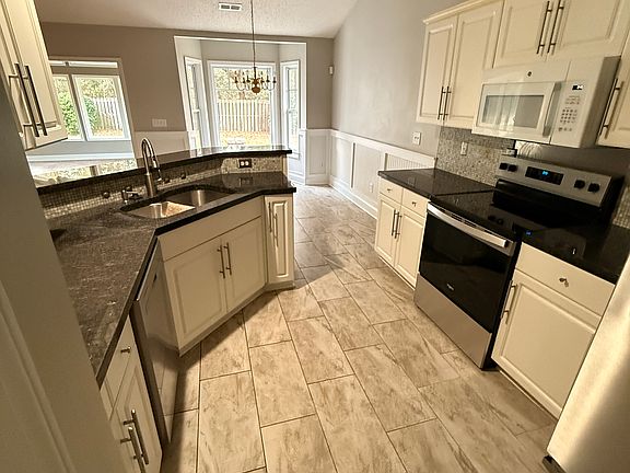 Kitchen with new appliances