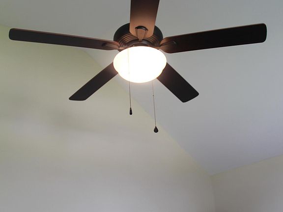 New ceiling fans throughout
