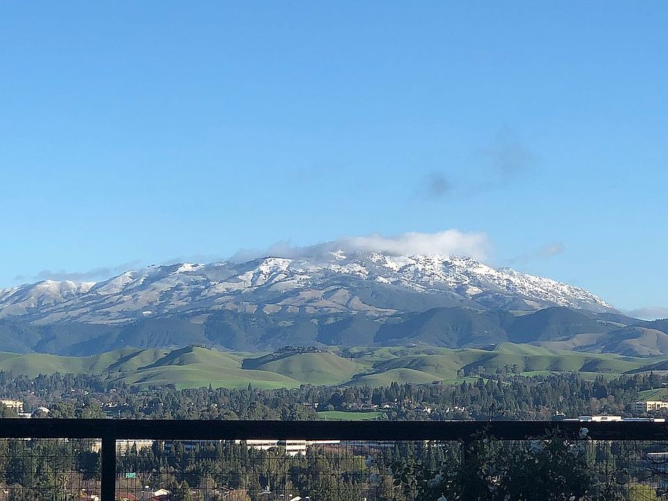 Backyard view of Mt Diablo