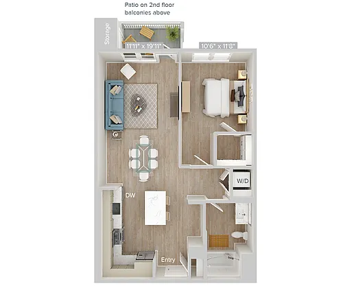 Floor plan A6S