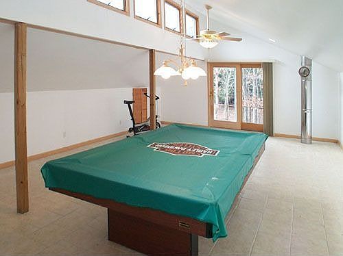 Rec Rm over Garage