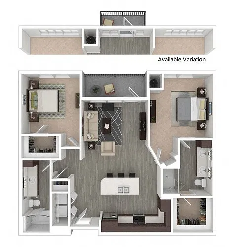 Floor plan B2a
