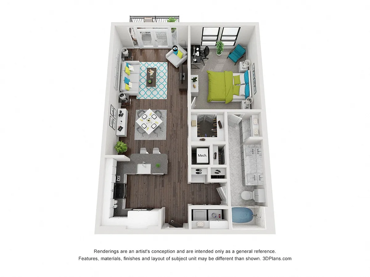 Floor plan Midtown
