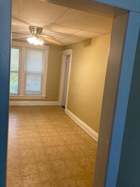 Dining Room with ceiling fan
