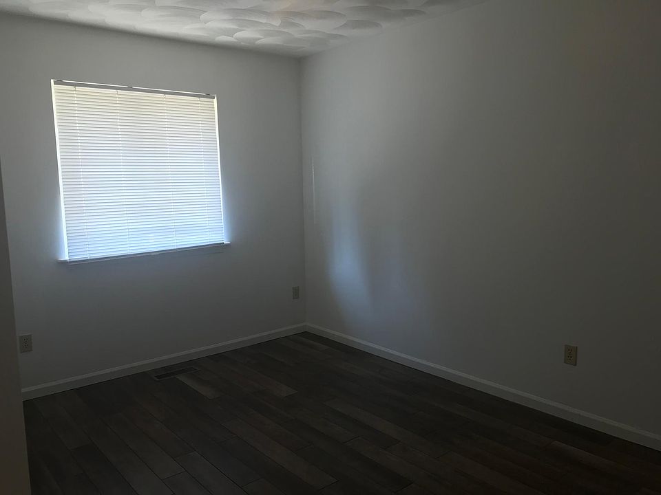 Bedroom with wood floor