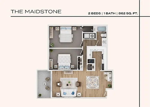 Floor plan The Maidstone