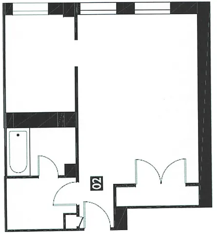 Floor plan Studio_2