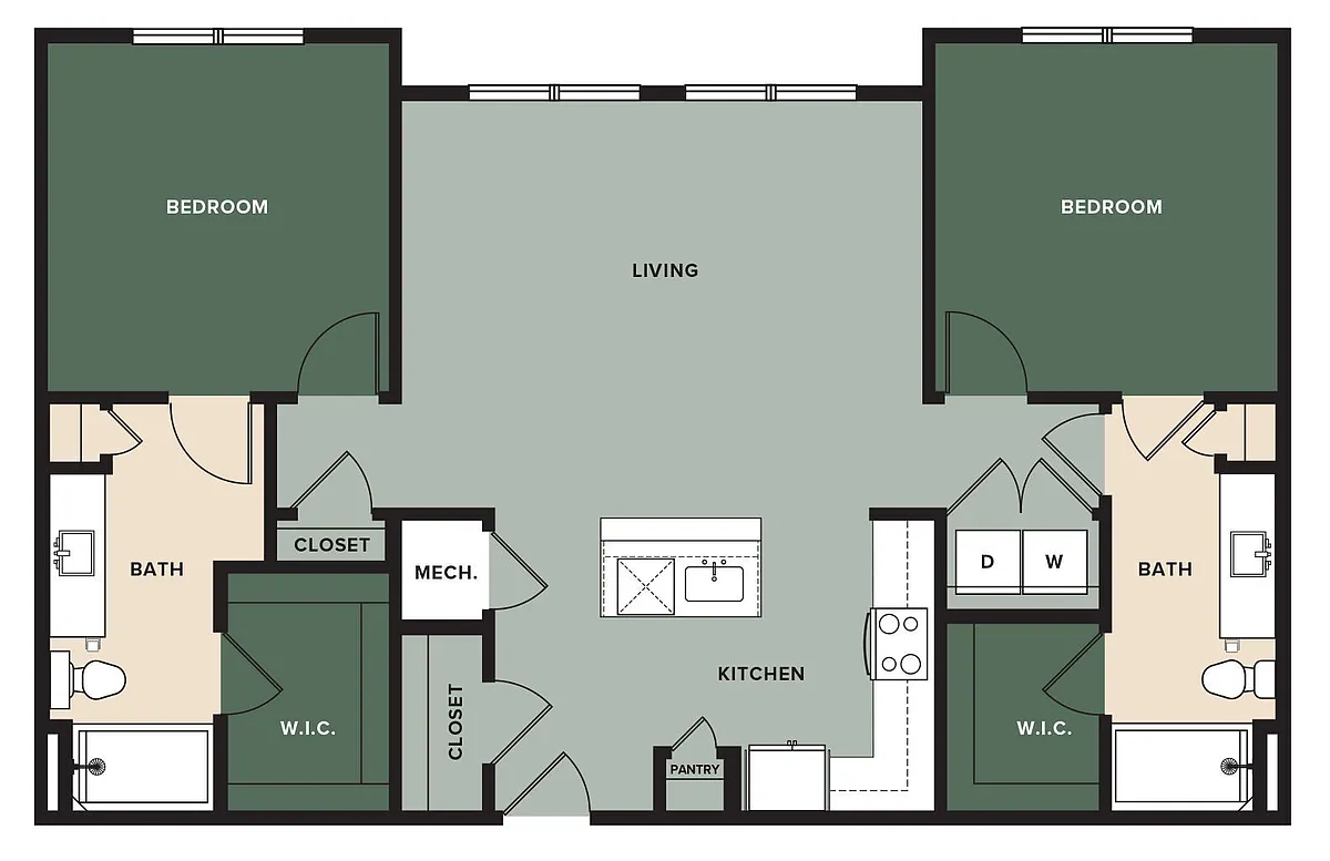 Floor plan B2