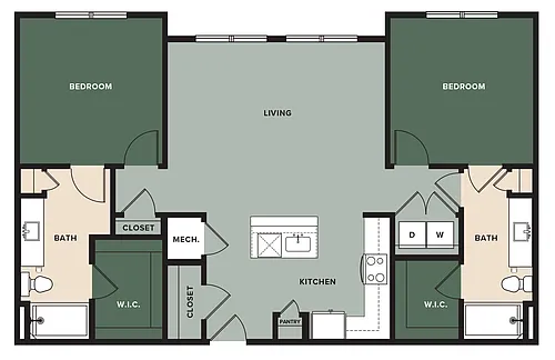 Floor plan B2