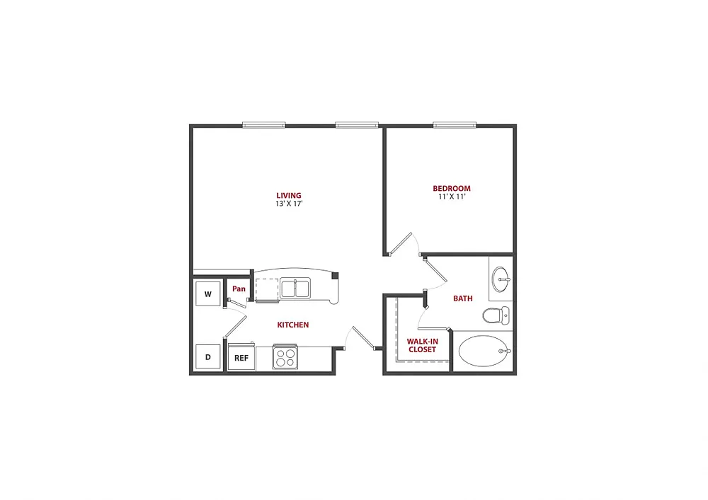 Floor plan Bienville