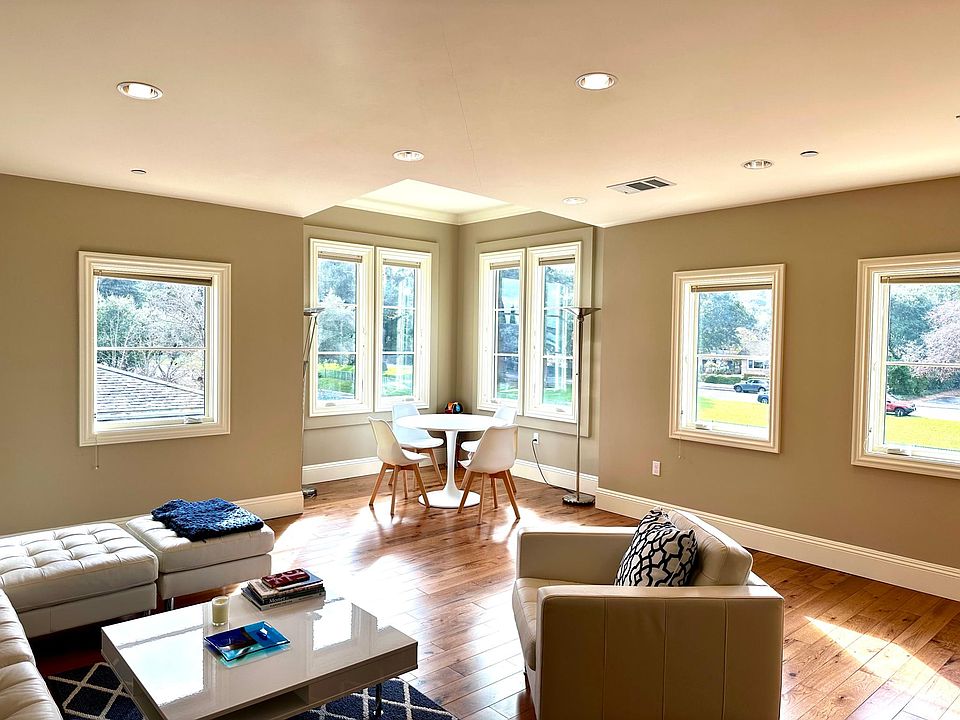 Living and dining rooms