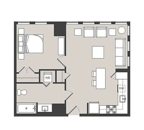 Floor plan A13-A