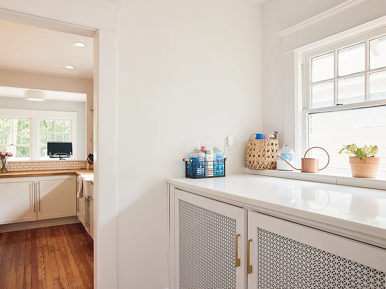 laundry - between kitchen & dining room - new washer/dryer!
