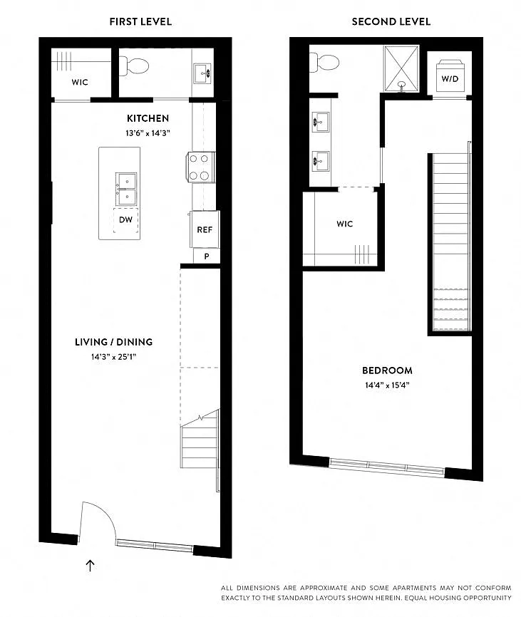 Floor plan TH2 Live Work