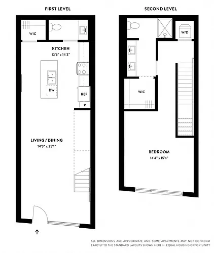 Floor plan TH2 Live Work