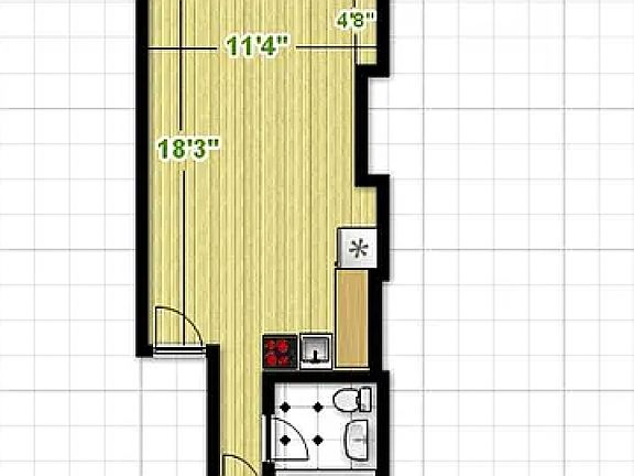 2nd image of 327 E 54th St APT 4B