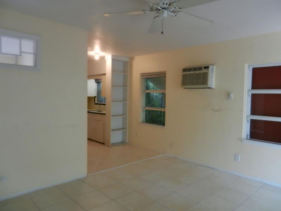 View from Living Room to Kitchen